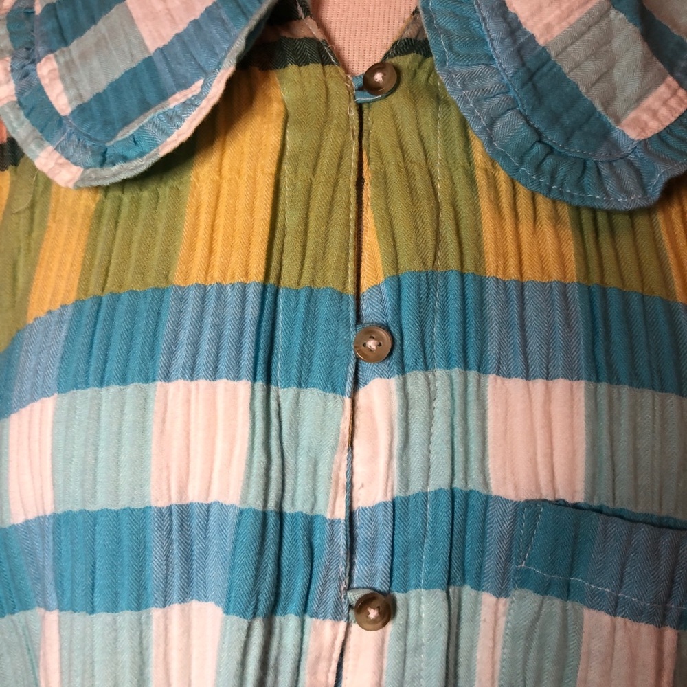 Pilcro Anthropologie The Kiera Mini Shirt Dress 1X NWOT - Picture 6 of 14